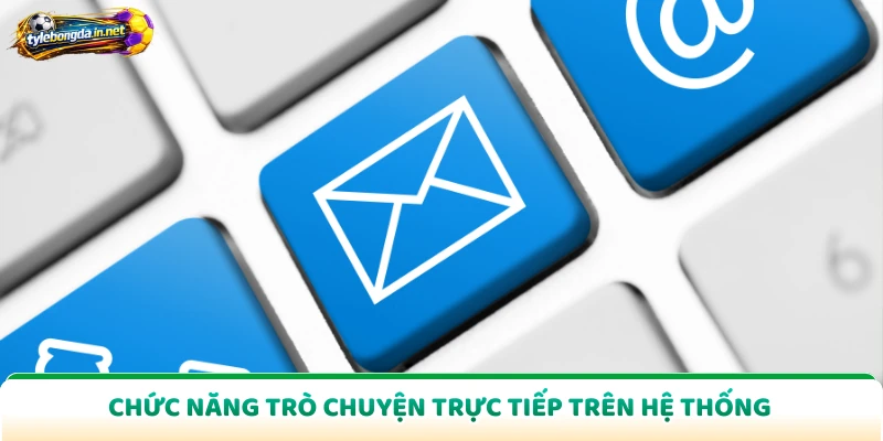 Chức năng trò chuyện trực tiếp trên hệ thống