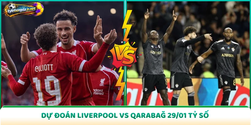 Dự đoán Liverpool vs Qarabağ 29/01 tỷ số