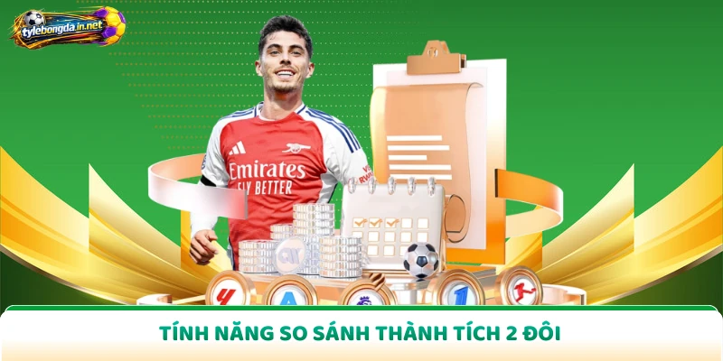 Tính năng so sánh thành tích 2 đôi