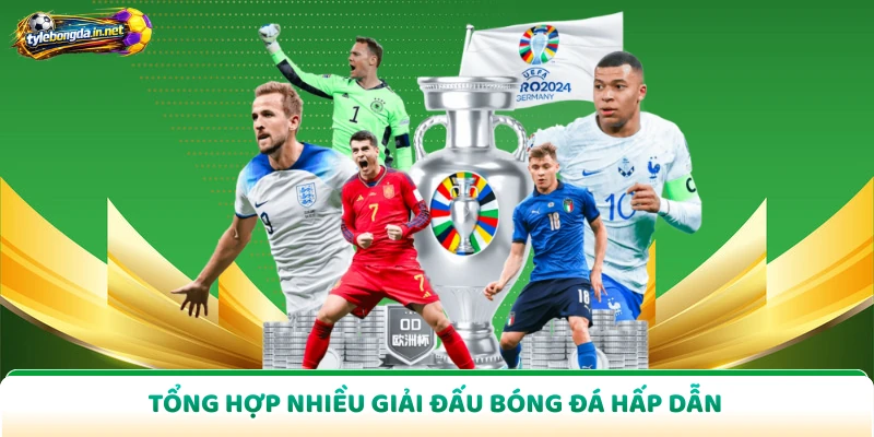 Tổng hợp nhiều giải đấu bóng đá hấp dẫn